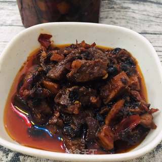 香辣牛肉酱的做法步骤:19