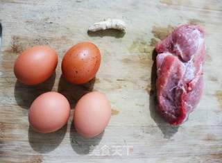 家常菜~瘦肉蒸蛋的做法步骤:2