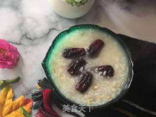 薏仁大米红枣粥的做法步骤:7