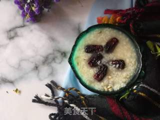 薏仁大米红枣粥的做法步骤:8