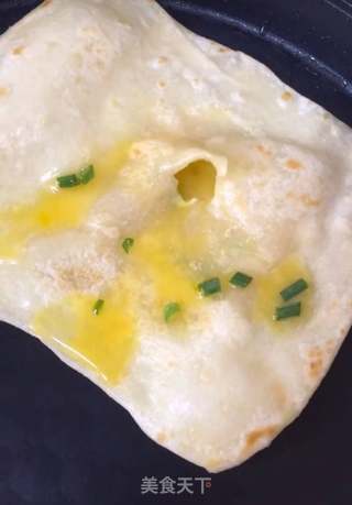 鸡蛋灌饼的做法步骤:14