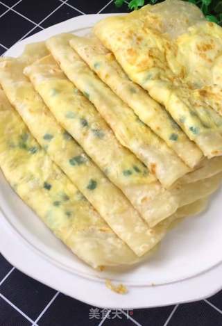 鸡蛋灌饼的做法步骤:16