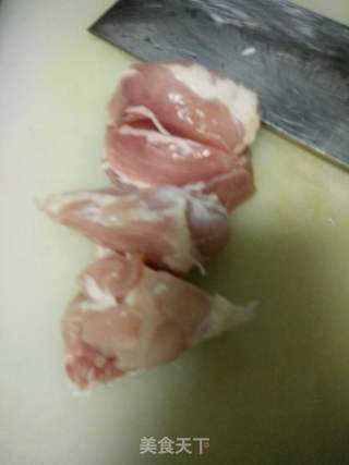 炸萝卜鸡肉丸的做法步骤:2