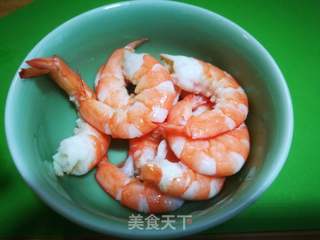 虾仁豆腐蔬菜煎饼的做法步骤:2