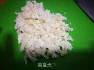 虾仁豆腐蔬菜煎饼的做法步骤:6
