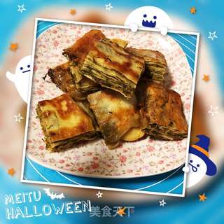 荠菜馅饼的做法步骤:15