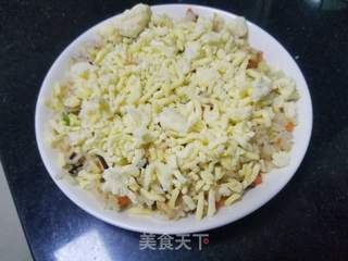 “萝卜”胡萝卜香菇焗饭的做法步骤：4