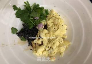 紫菜鸡蛋面皮汤的做法步骤:6