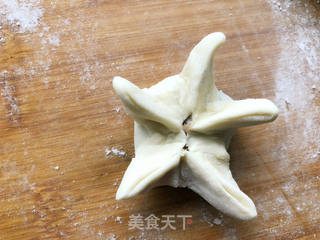 梅花蒸饺的做法步骤:24