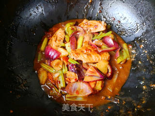 鸡公煲的做法步骤:11
