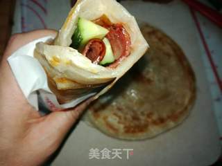 如何快速做手抓饼的做法步骤:15