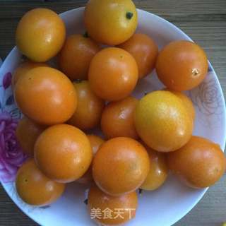 冰糖金桔的做法步骤:2