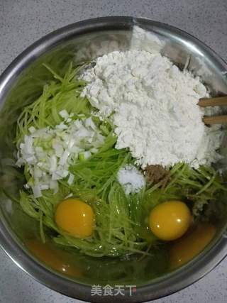 萝卜丝饼的做法步骤:4