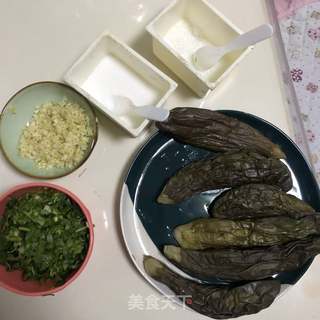 蒜茄子的做法步骤:2