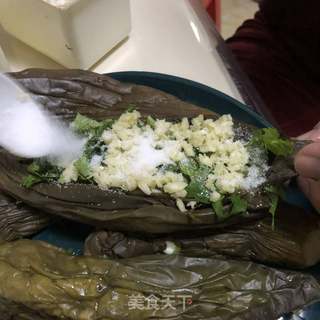 蒜茄子的做法步骤:4