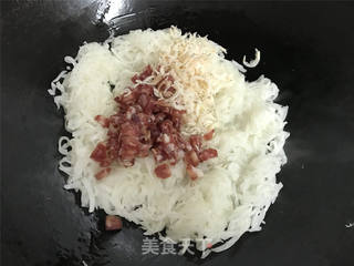 萝卜腊肠蒸糕的做法步骤:5