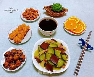 #萝卜#五花肉炖萝卜血豆腐的做法步骤：16