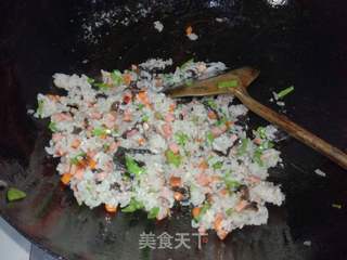 怎样让米饭吃着更营养-杂蔬炒饭的做法步骤:11