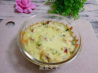 培根焗饭的做法步骤:14
