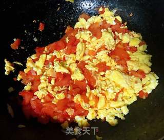 番茄鸡蛋拌意面的做法步骤:8