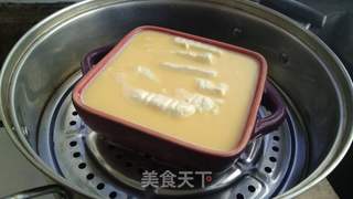 虾皮豆腐鸡蛋羹的做法步骤：9