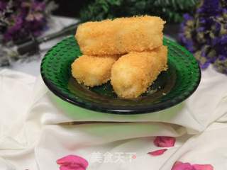 脆皮香酥之—炸鲜奶的做法步骤:6