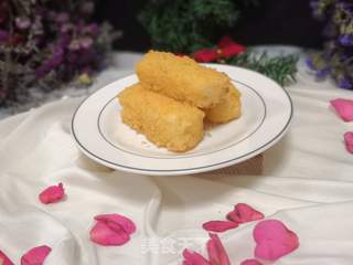脆皮香酥之—炸鲜奶的做法步骤：8