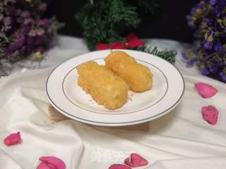 脆皮香酥之—炸鲜奶的做法步骤:9