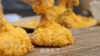 香酥黄金大鸡腿的做法步骤:7