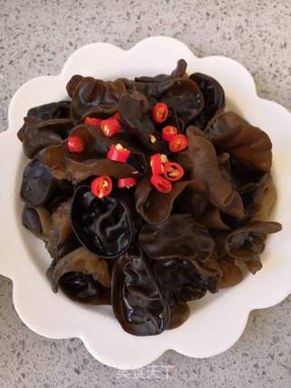 酸辣木耳的做法步骤:4