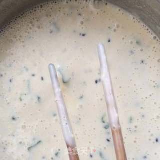 秋葵芝麻蛋饼的做法步骤：6