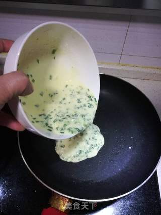鸡蛋葱花饼的做法步骤:7