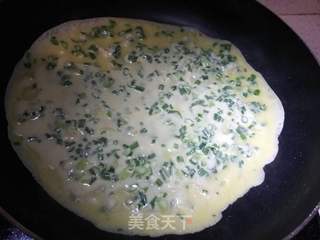 鸡蛋葱花饼的做法步骤:9