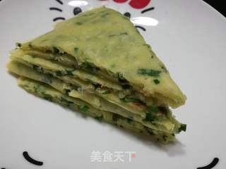 鸡蛋葱花饼的做法步骤:12