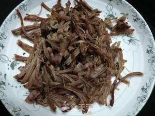 香辣牛肉丝的做法步骤:4