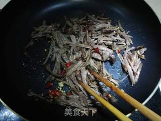 香辣牛肉丝的做法步骤:6