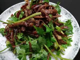 香辣牛肉丝的做法步骤:9