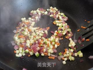 鱿鱼包饭的做法步骤:4
