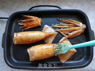 鱿鱼包饭的做法步骤:8