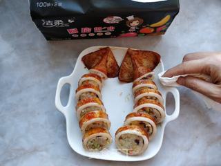 鱿鱼包饭的做法步骤:12