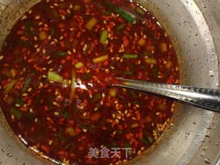 红油汤饺的做法步骤:3