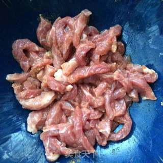 孜然牛肉炒面的做法步骤:3