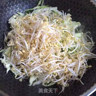 孜然牛肉炒面的做法步骤:5