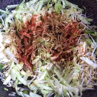 孜然牛肉炒面的做法步骤:6