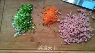 家常炒饭的做法步骤:2