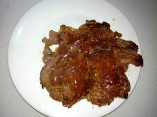 黑椒牛排的做法步骤:16