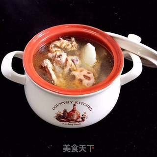 萝卜莲藕骨头汤的做法步骤:8