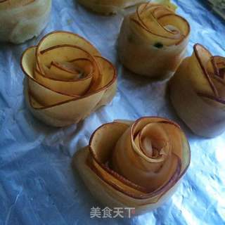 玫瑰苹果塔的做法步骤:8