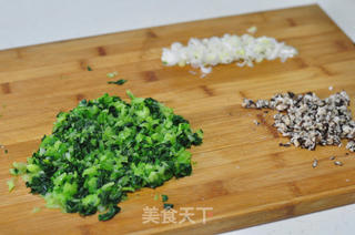 青菜猪肉饺子的做法步骤:4