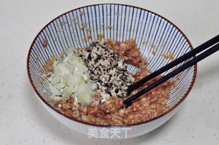 青菜猪肉饺子的做法步骤:6